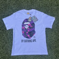 BAPE Purple Shirt Design