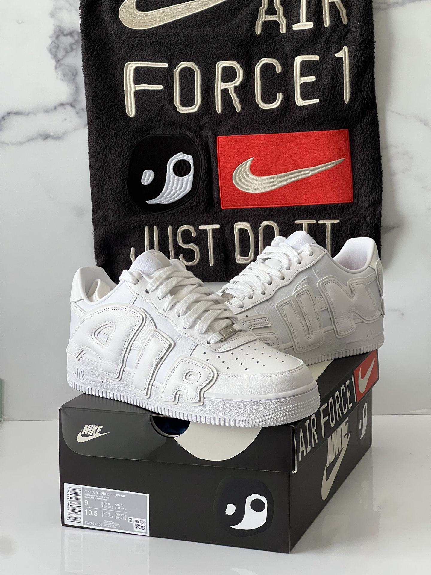 CPFM Air Force White Size
