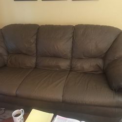 Leather Couch