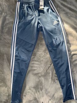 Adidas Track Pants Blue with White Stripes