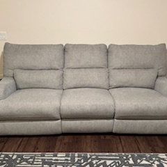 Recliner Sofa - Like New, Comfortable, and Functional