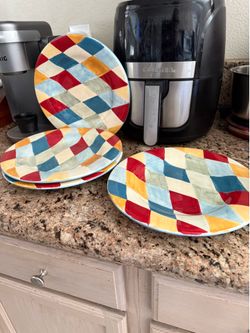 Dish Plates Set Of Four