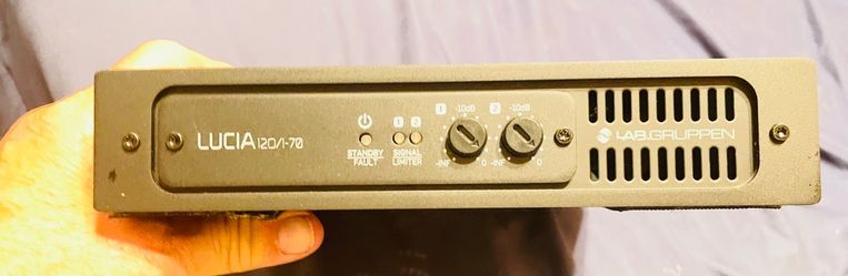 Lucia 120/1-70 Lab.Gruppen amplifier