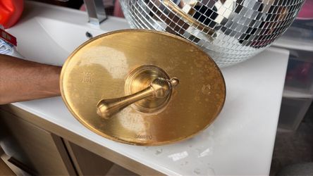Santec Brass Single Handle Faucet Trim Plate