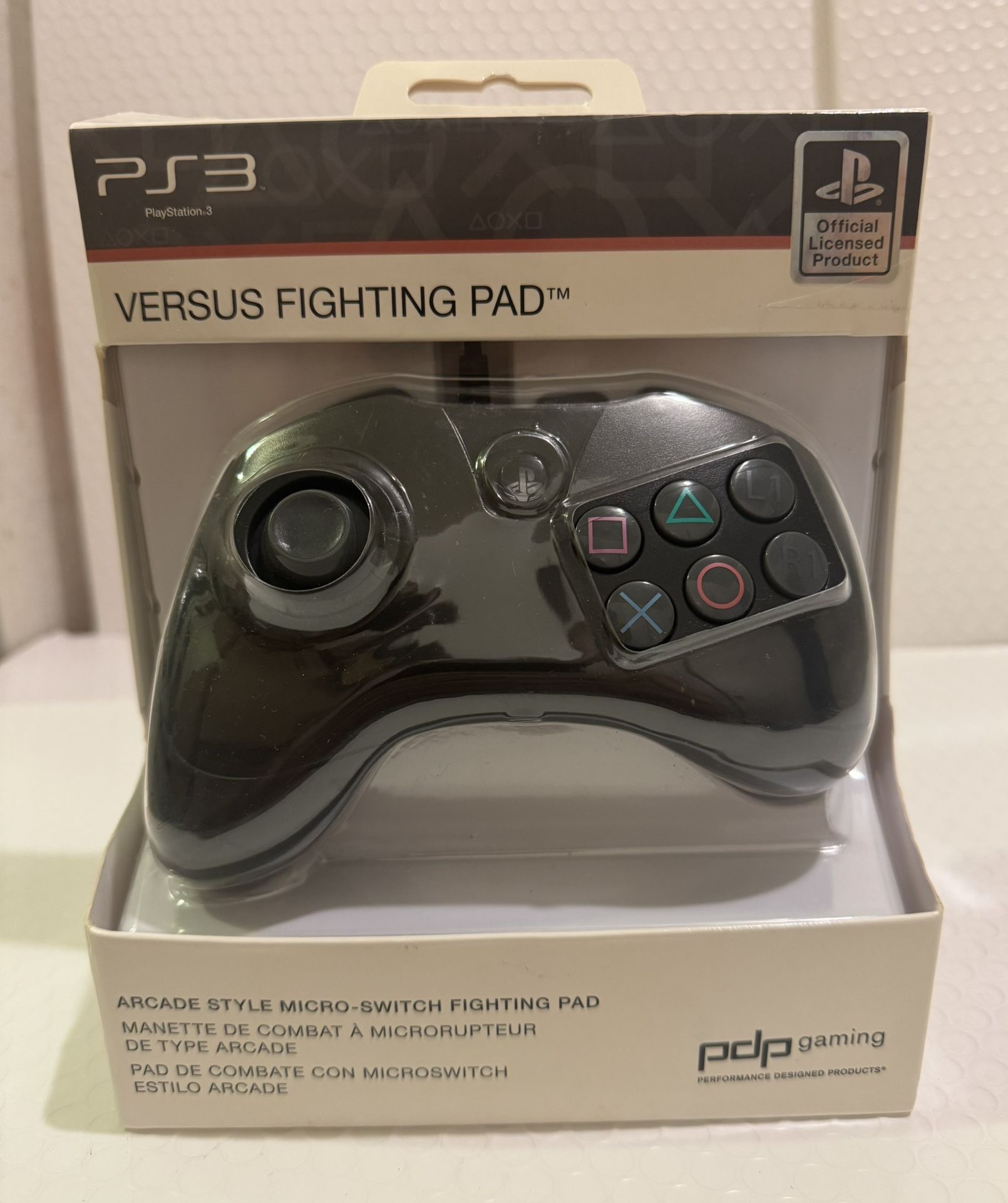 PDP Versus Controller Fight Pad ~ PS3 (Playstation 3) BRAND NEW GENUINE LICENSED