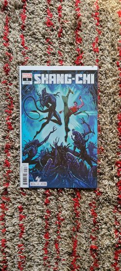 Marvel Shang-Chi Vs Alien Comic Book Cover