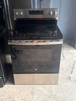 GE Stainless Steel Electric Range