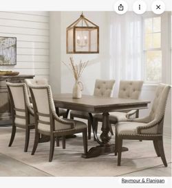 Raymour & Flanigan 7-Piece Dining Set