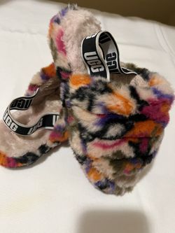 Ugg Faux Fur Sandals 