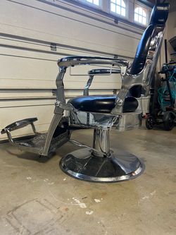 Vintage style barber chair