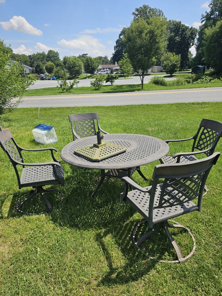 Super Heavy Patio Set