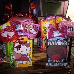 Kids & Teens Vday Candy Baskets 