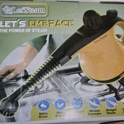 Multi-Surface Portable Steam Cleaner & 11 Accessories- NIB!