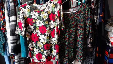 2 lularoe shirts