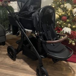 Momcozy changego double stroller new  