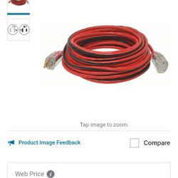 100ft Heavy Duty Extension Cord