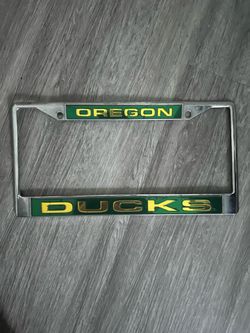 Oregon Ducks License Plate