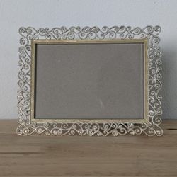 Fancy Silver Picture Frame