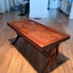 Vintage 72-Year-Old Wooden Coffee Table – For Antique Lovers