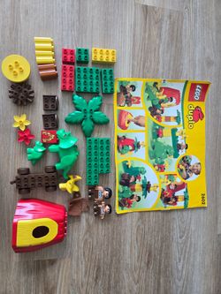 Duplo dinosaur set.  My home only