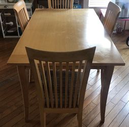 Dining Table With 4 Chairs