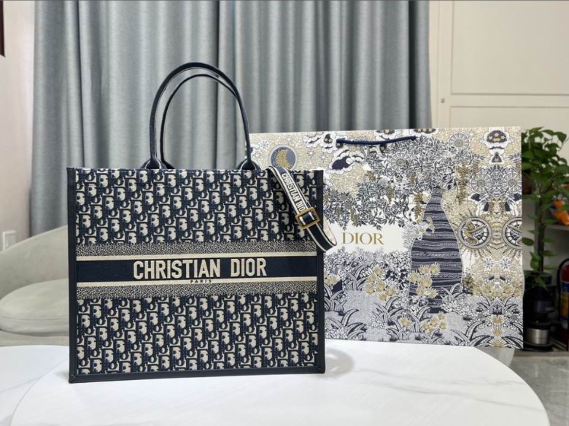 *SEND OFFER* Large Christian Dior Book Tote Bag