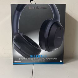 BROOKSTONE SILENTNX DYNAMIC NOISE CANCELING HEADPHONES 