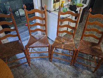 Solid wood dining set
