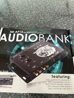 Audio bank