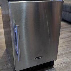 Marvel Ice Maker Machine 15IM0178 15 Inch, Silver 