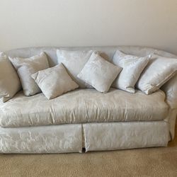 Thomasville White Sofa