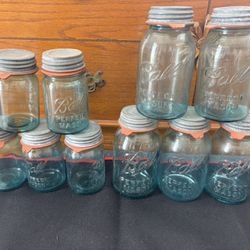 Vintage Mason Jars 