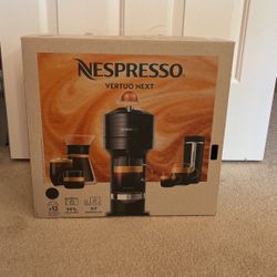 Nespresso Vertuo Next premium black capsule pod coffee machine 