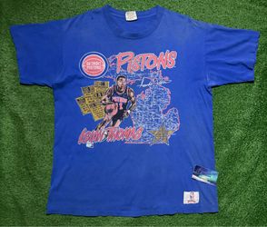 Vintage Isiah Thomas Detroit Piston Shirt X-Large