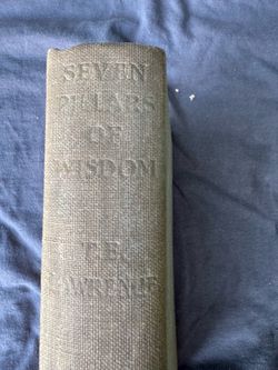 T.E. Lawrence SEVEN PILLARS OF WISDOM 1935 1st Trade Edition First Printing Rare