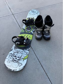Snow board & boots