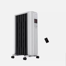 PELONIS Space Heater in Steel Cover, Portable Oil Heater with Thermostat