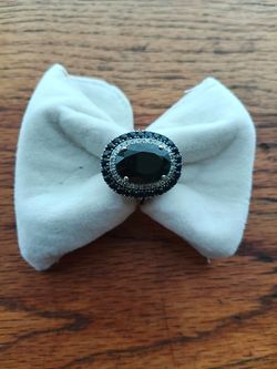 Sapphire and Diamond Cocktail Ring