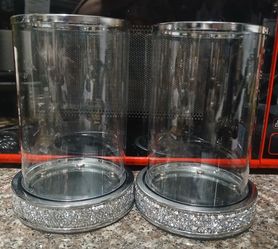 >> BraNd NeW Glass Sparkly Detachable Candle Holder <<
