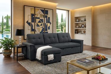Black sofa bed