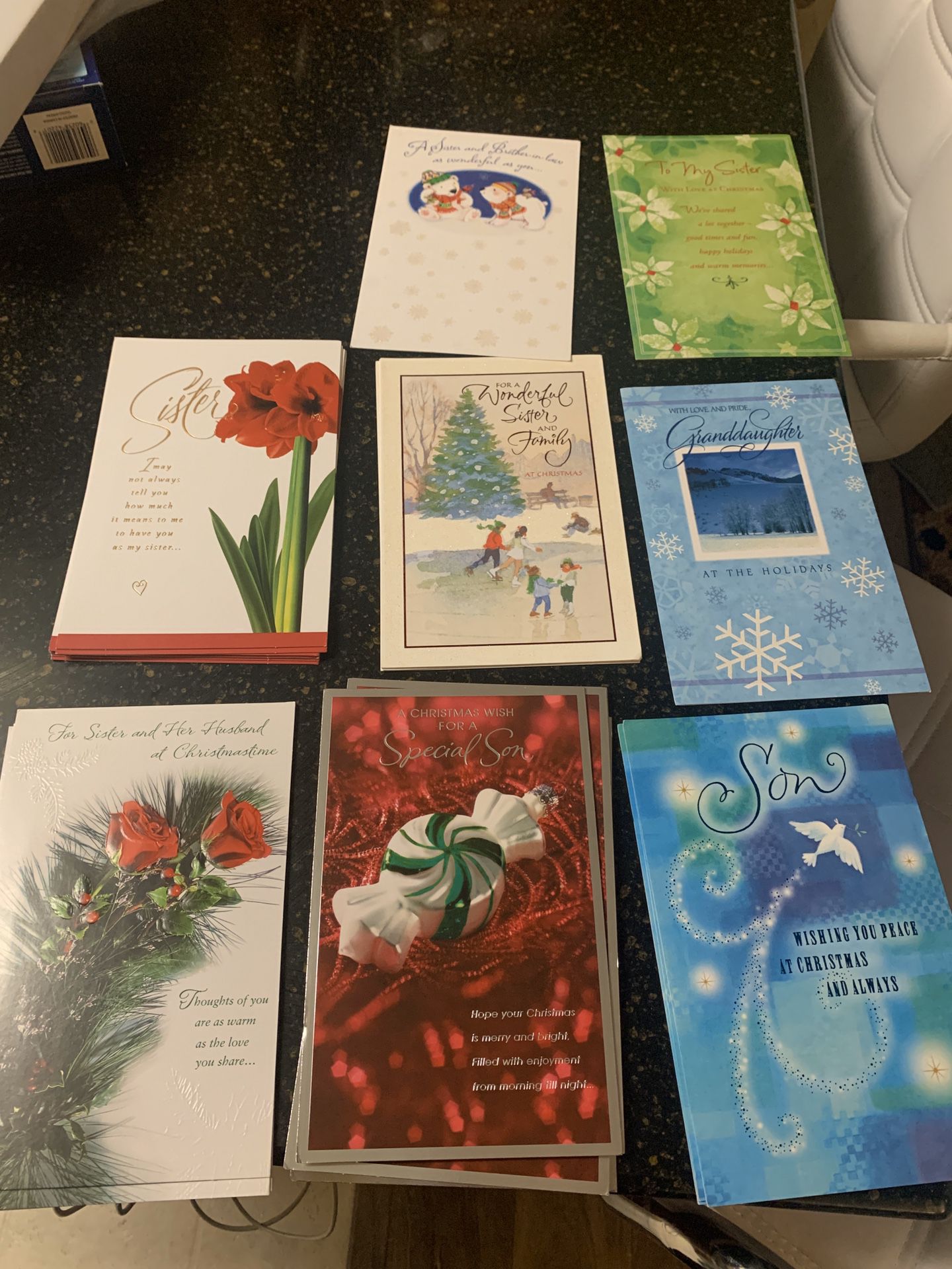 New Christmas cards Without Envelopes