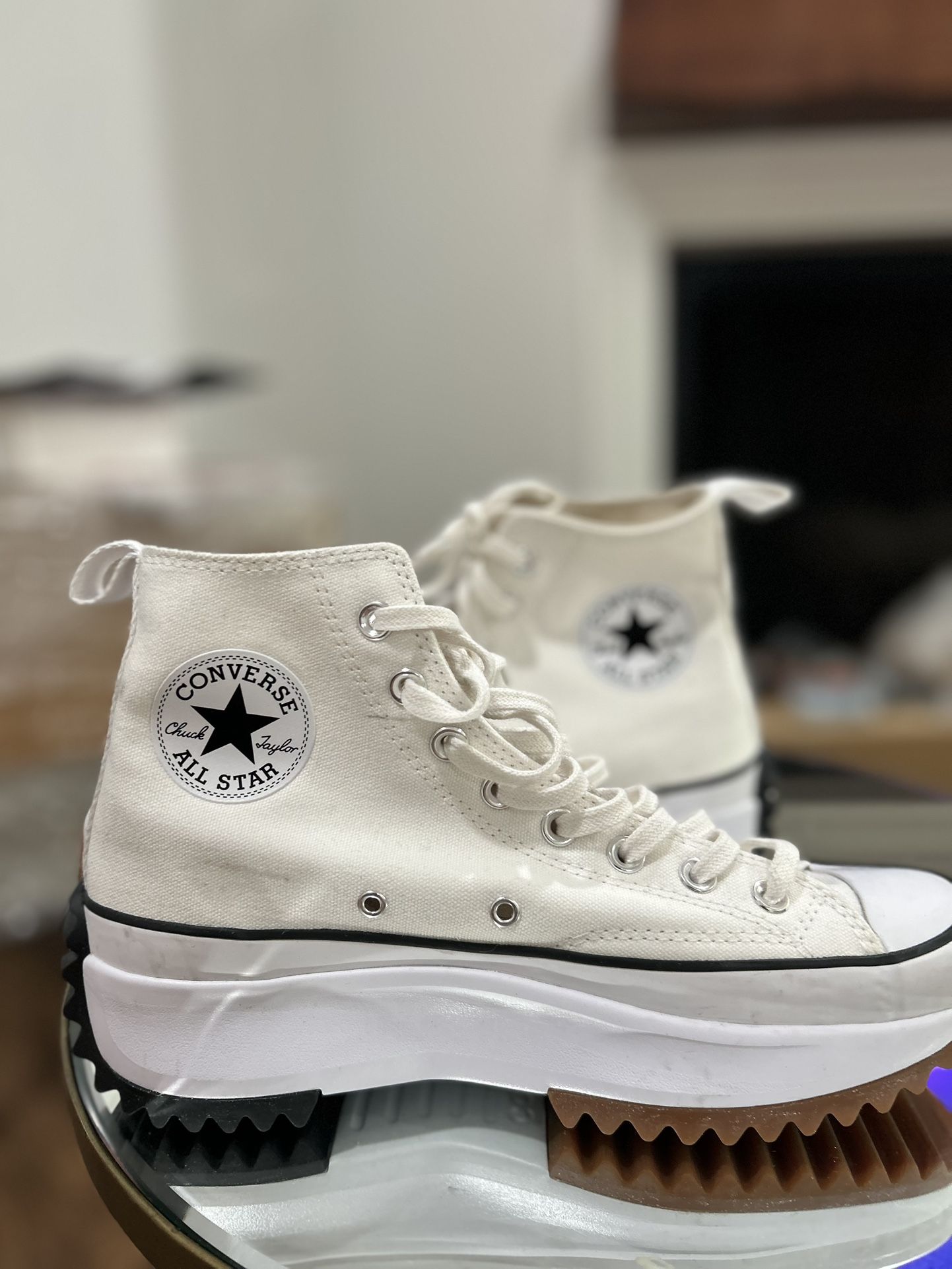 Converse Run Star High Top Platform Shoes