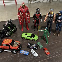 Marvel Figures & Toy Cars