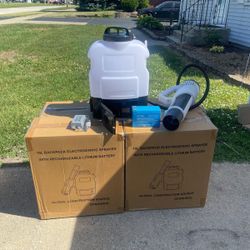 Backpack Electrostatic Sprayer 