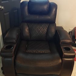 Free Leather Sofa And Chair 