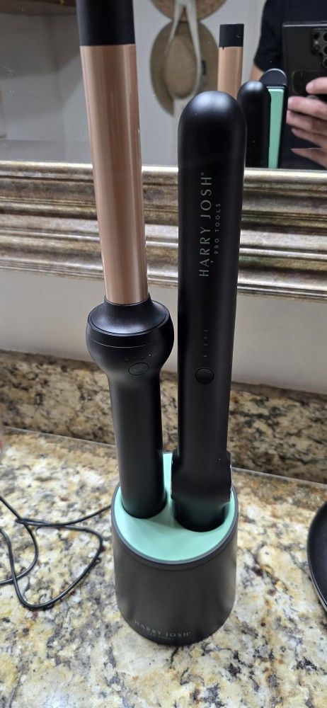 Harry Josh Cordless Hair Straightener And Curling Iron