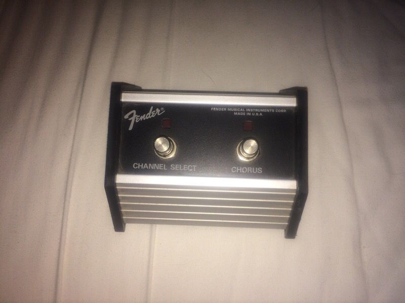Fender Amplifier Foot Switch