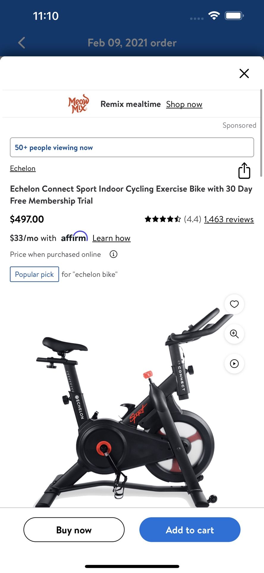 echelon connect sport indoor cycling exercise bike with 90 day free sport membership