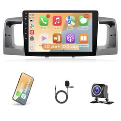 9” CarPlay Stereo Toyota Corolla 2003-2008 (NON JBL) | GPS, Camera | NEW
