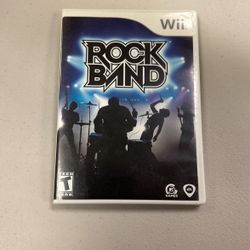 Rock Band Nintendo Wii